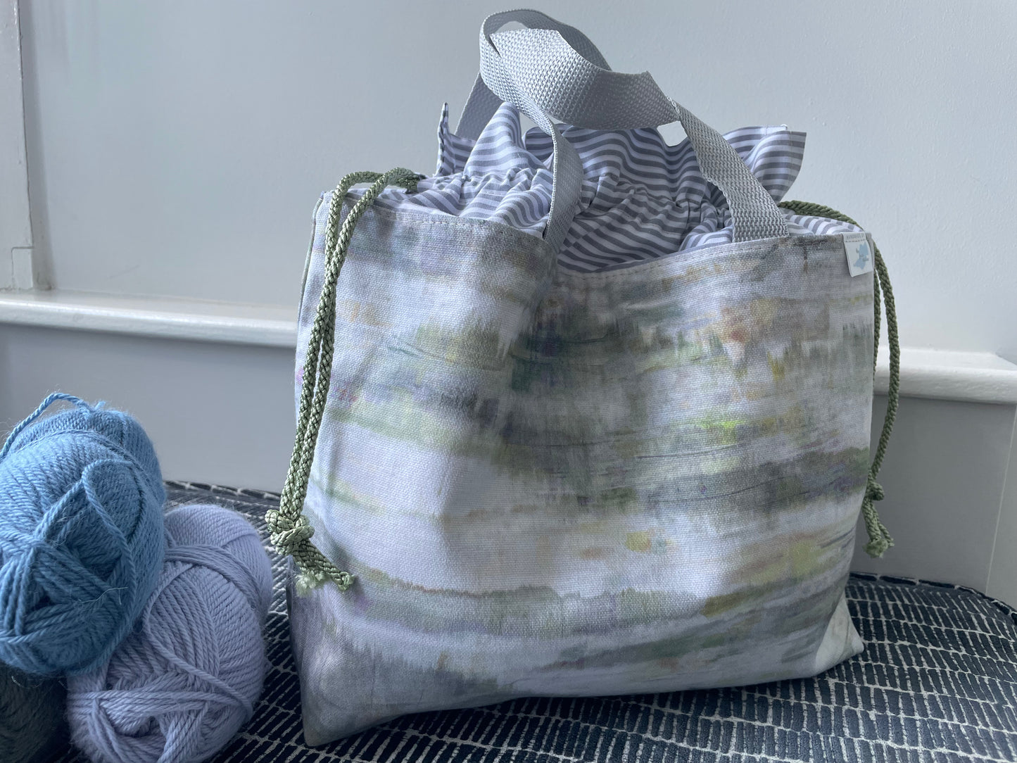 Large Drawstring Project Bag