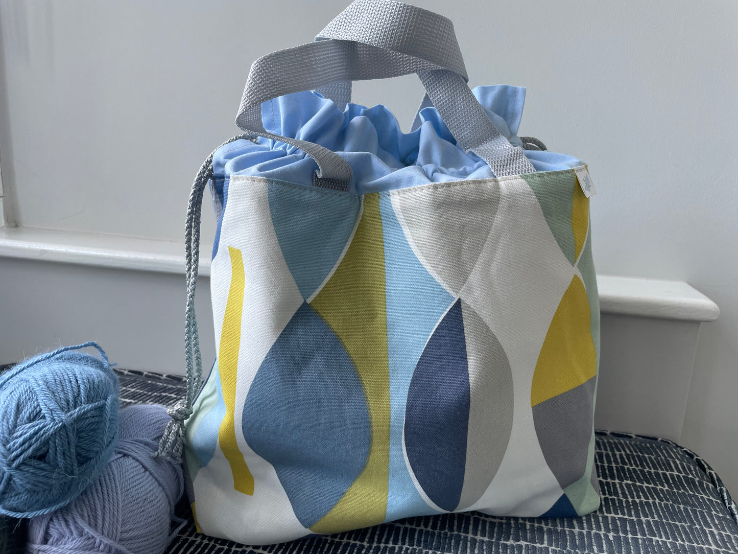 Large Drawstring Project Bag