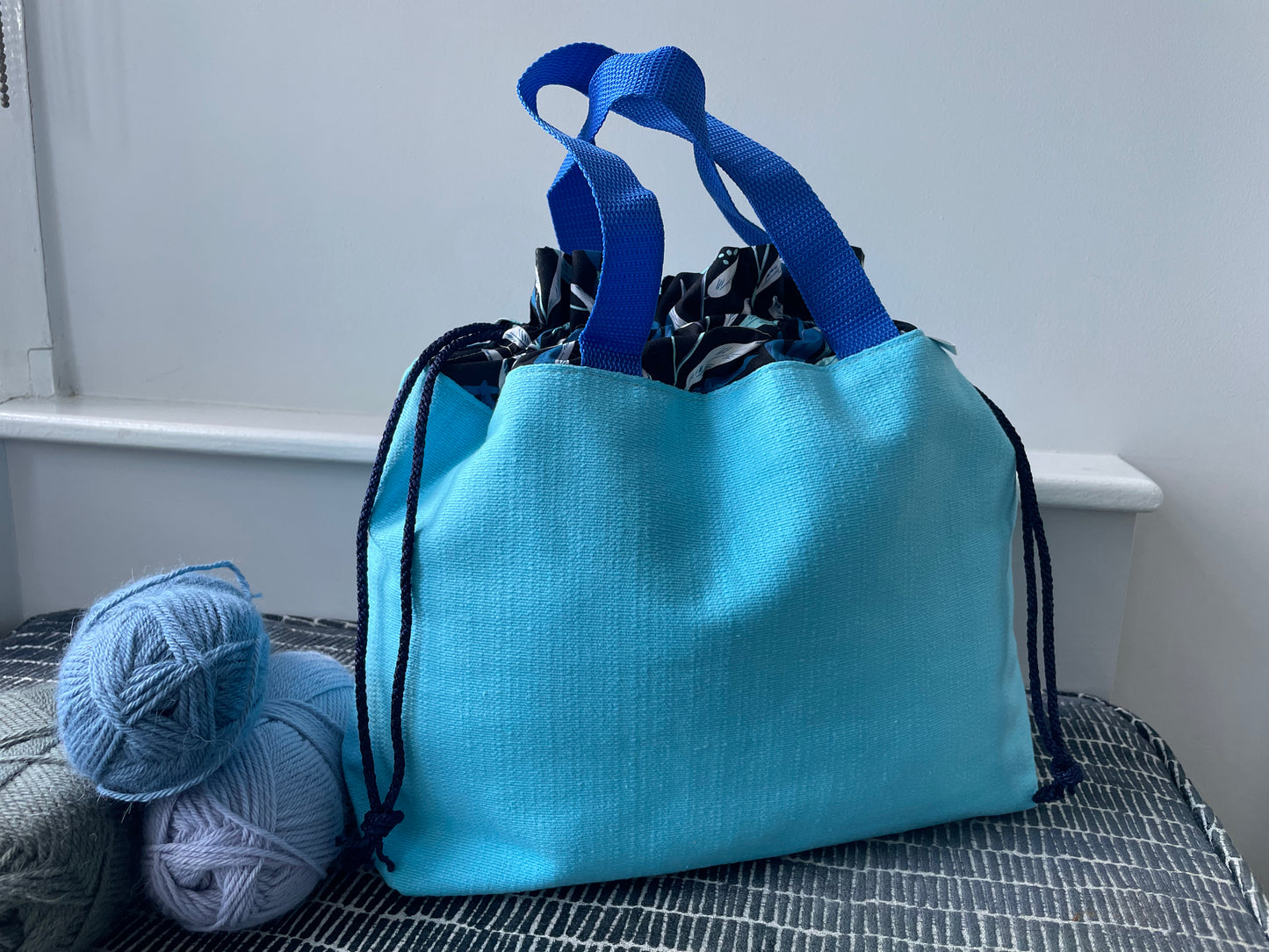 Large Drawstring Project Bag
