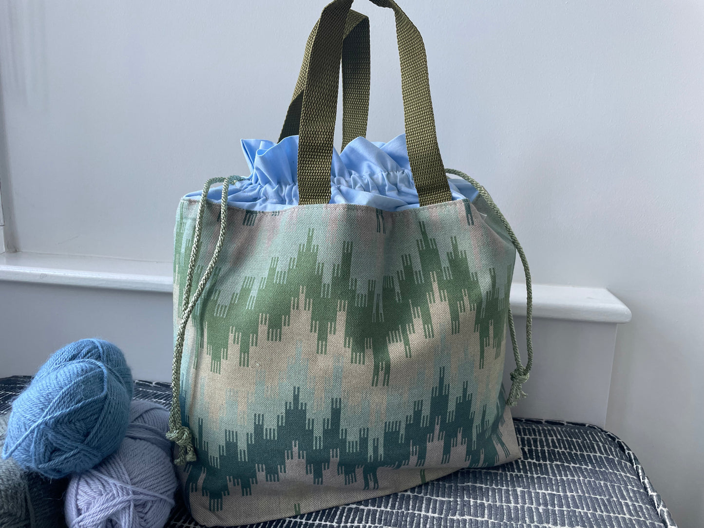 Large Drawstring Project Bag